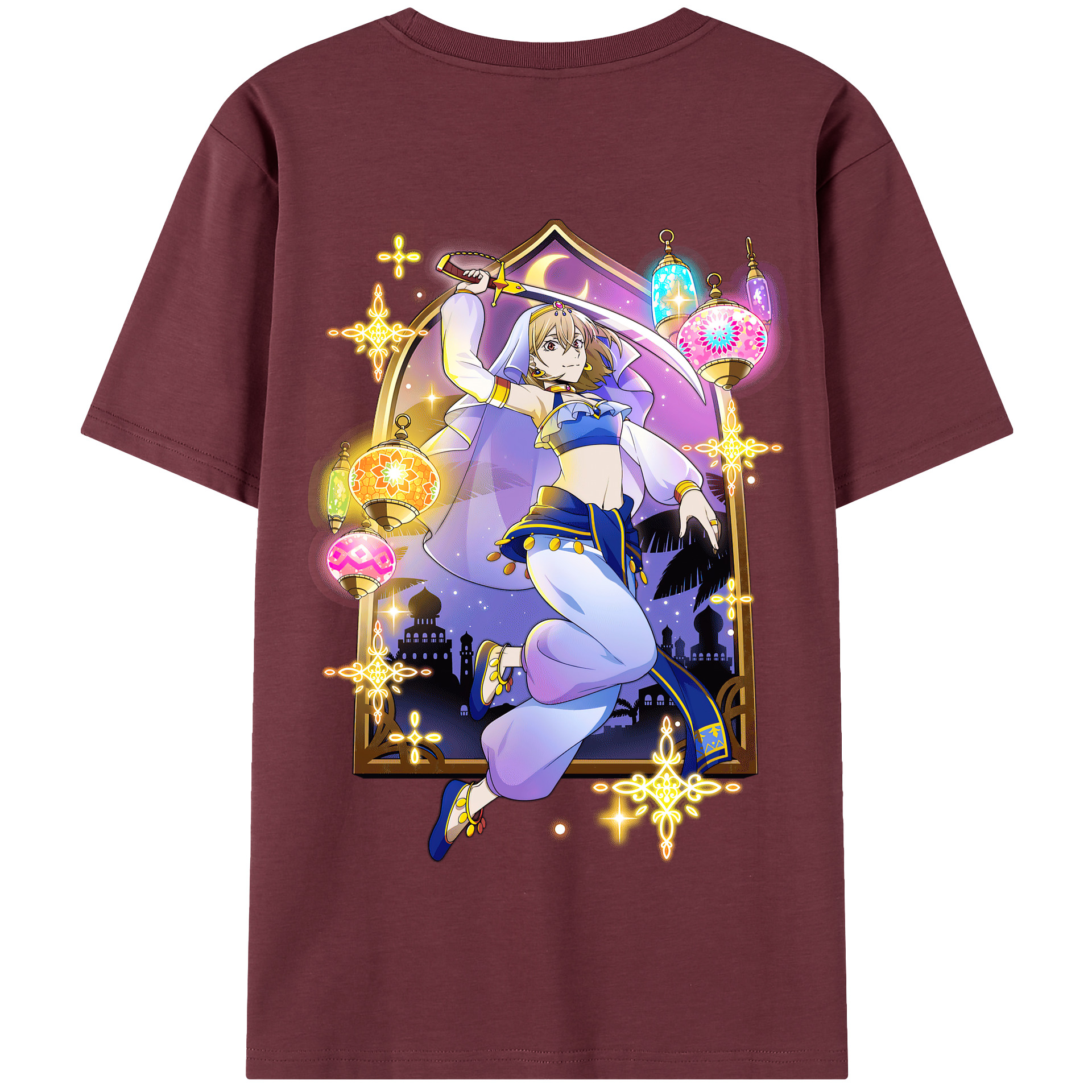 （画像用） 文豪ストレイドッグス Bungo Stray Dogs 綿100％半袖Tシャツ（背面プリント）